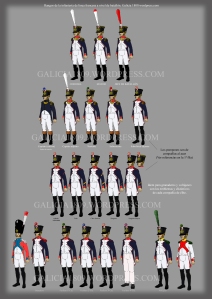 french line infantry batallion ranks galicia1809.wordpress